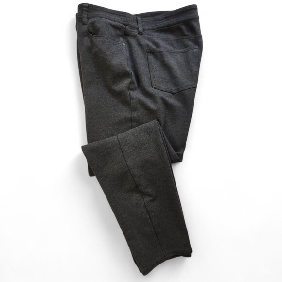 Talbots Pants - Talbots Womens Gray Slim Fit Pants 5-Button Stretch Size 16